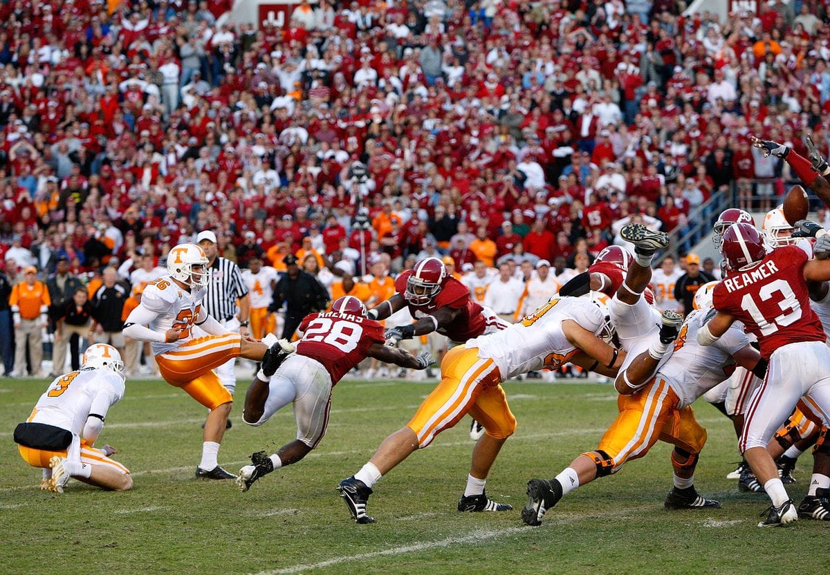 SRR Series: Tennessee vs. Alabama (Third Saturday in October)