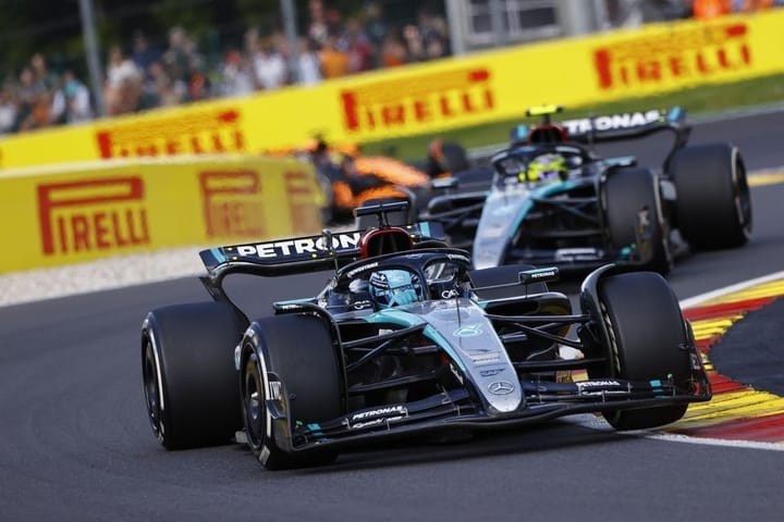 George Russell Disqualified at the Belgian Grand Prix