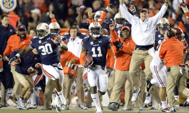 SRR Series: The Iron Bowl - Alabama vs. Auburn